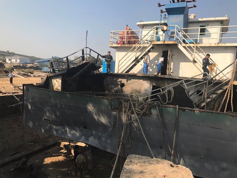 cargo-ship-explosion-in-Myanmar